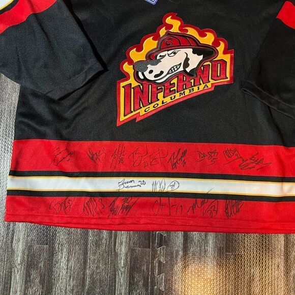 đ¤ECHL Columbia Inferno Autographed Hockey Jersey - Picture 4 of 5